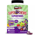 Force Factor Kids Superfood Super Chews, Kids Vitamins C & D, Immune Support Supplement with Antioxidant Support from Powdered Fruits & Veggies Force Factor