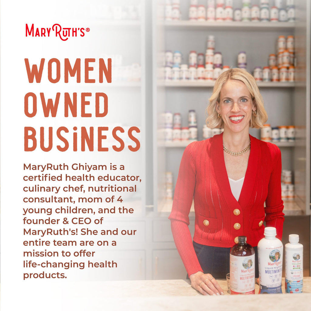 MaryRuth Organics Ashwagandha Root | USDA Organic Ashwagandha Liquid Drops | Stress Relief, Natural Calm, Relaxation and Mood Support Supplement | Adaptogenic | Nervine | Vegan | Non-GMO | 60 Servings MARYRUTH'SBuy Supplements Australia