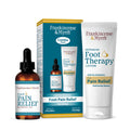 FRANKINCENSE & MYRRH Foot Pain Combo Pack: Foot Pain Relief Rubbing Oil (2 oz) and Intensive Therapy Lotion for feet (3 oz), Neuropathy, Nerve Relief, Frankincense Essential Oil, Maximum Strength FRANKINCENSE & MYRRHBuy Supplements Australia
