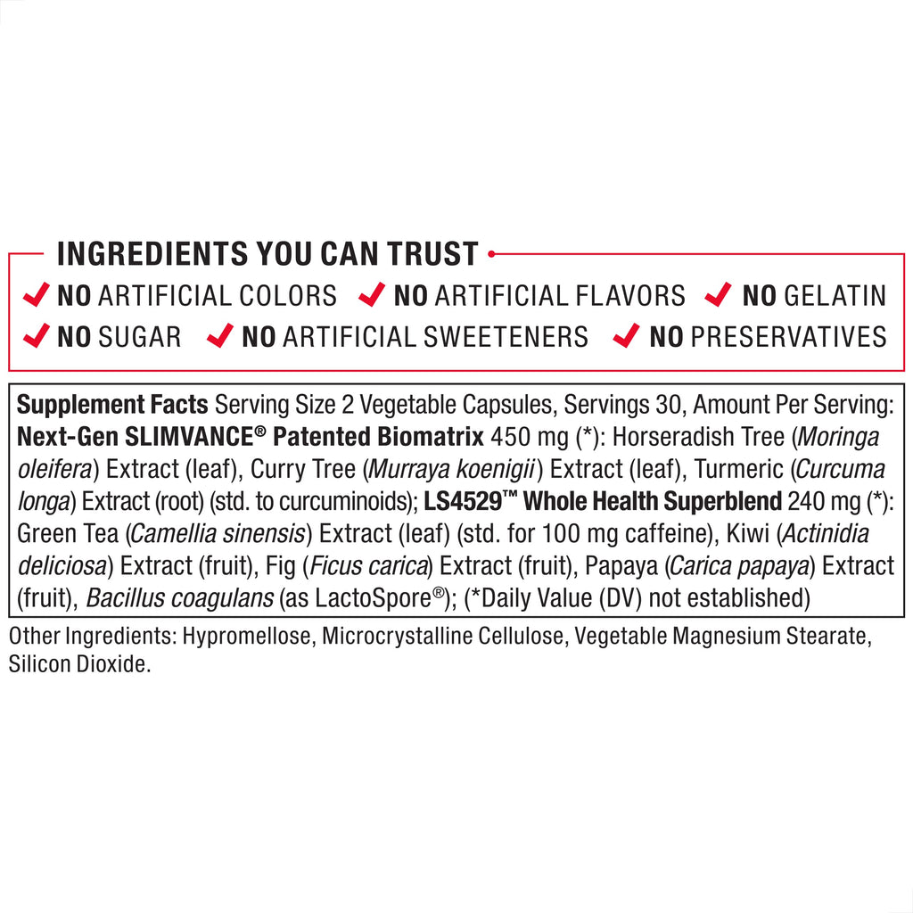 FORCE FACTOR ProbioSlim with Next-Gen SLIMVANCE Thermogenic + Probiotic Fat Burner Force FactorBuy Supplements Australia