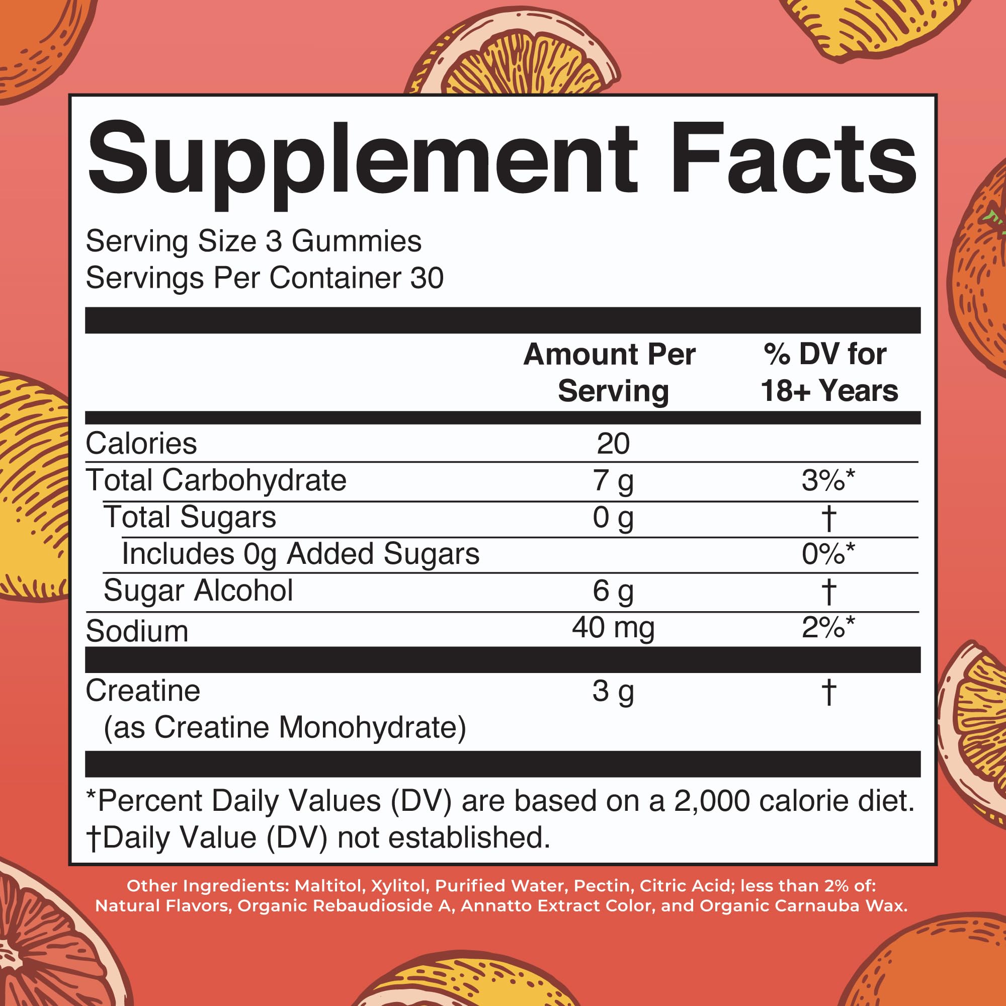 MaryRuth's Creatine Gummies | Creatine Monohydrate Gummies | 3g Creatine Per Serving | Creatine for Women & Men | Tangerine Citrus Flavor | Exercise | Workout | Sugar Free | Vegan | 90 Count MARYRUTH'SBuy Supplements Australia