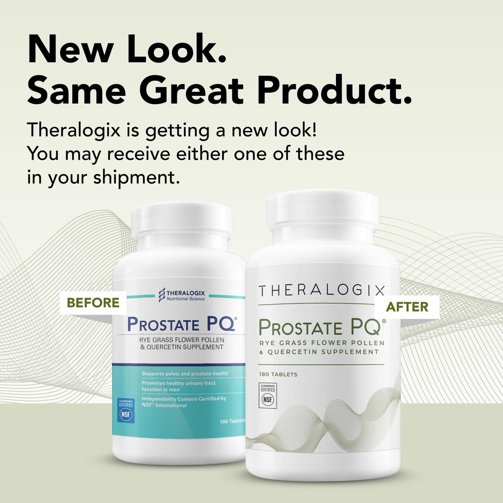 Theralogix Prostate PQ - Rye Grass Pollen Extract & Quercetin Supplement - 90-Day TheralogixBuy Supplements Australia