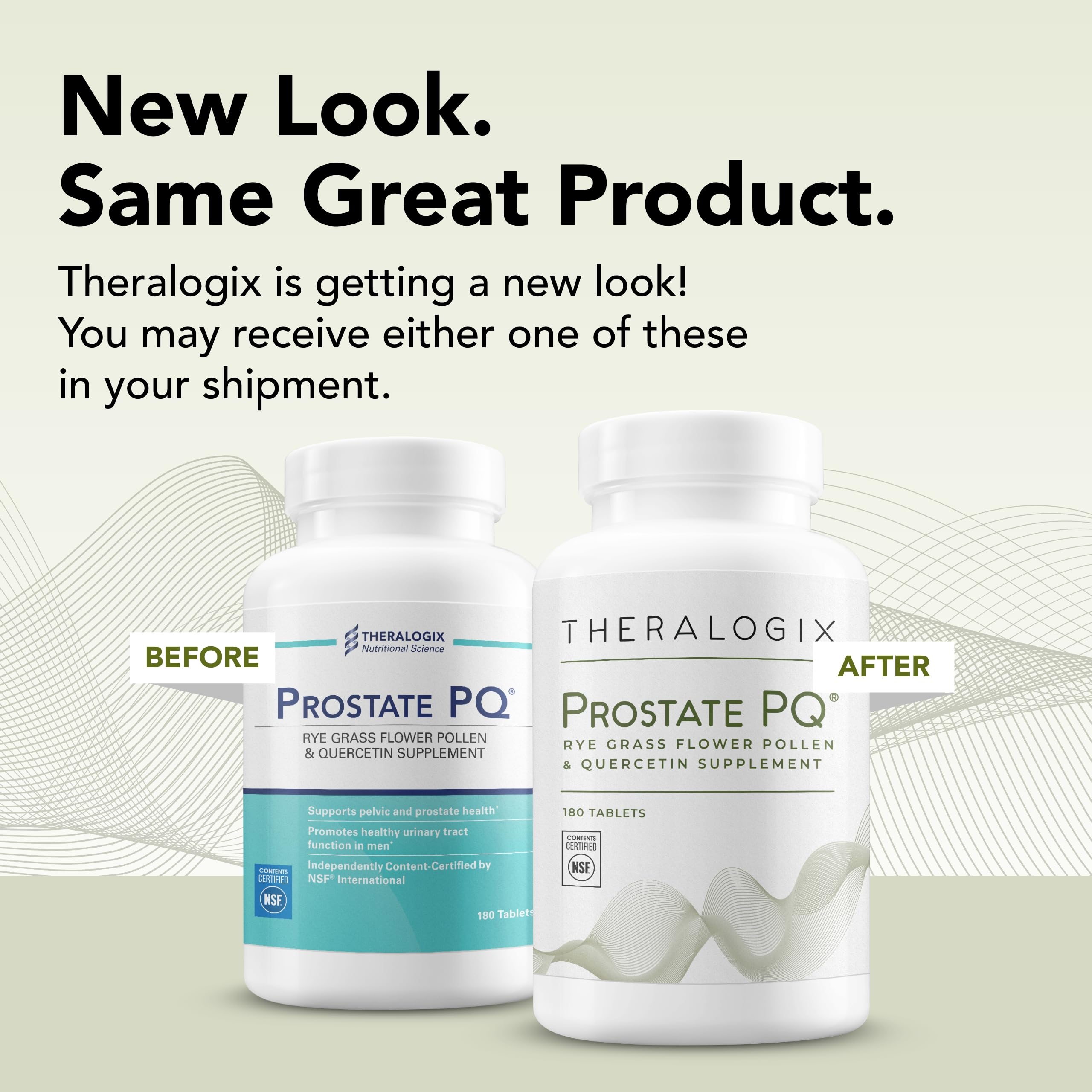 Theralogix Prostate PQ - Rye Grass Pollen Extract & Quercetin Supplement - 90-Day TheralogixBuy Supplements Australia
