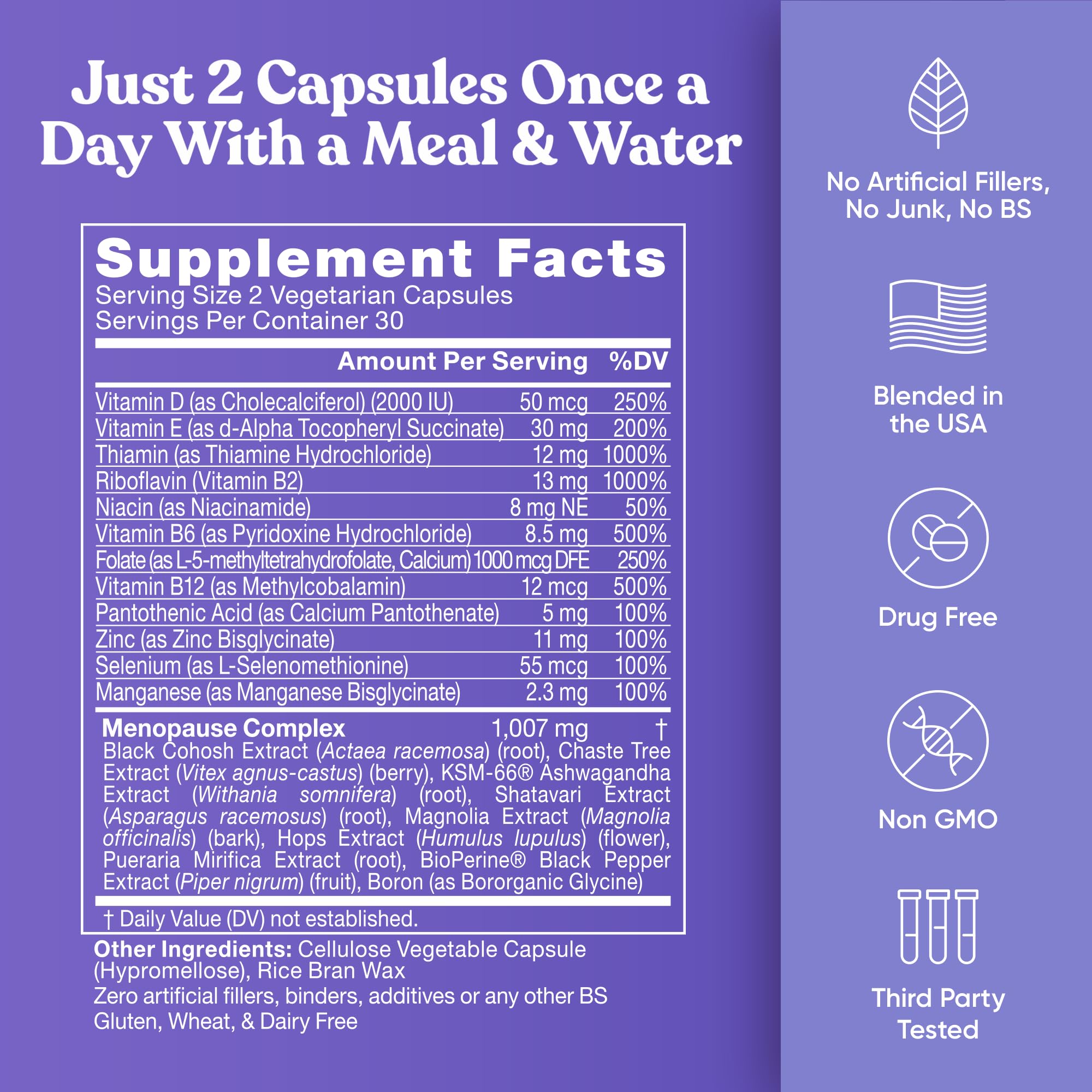 Staying Cool Menopause Supplements for Women – Hormonal Hot Flash Relief, Weight Support, & Night Sweats – Vitex Chaste Tree & Black Cohosh – 60 Vegetarian Soft Capsules Eu NaturalBuy Supplements Australia