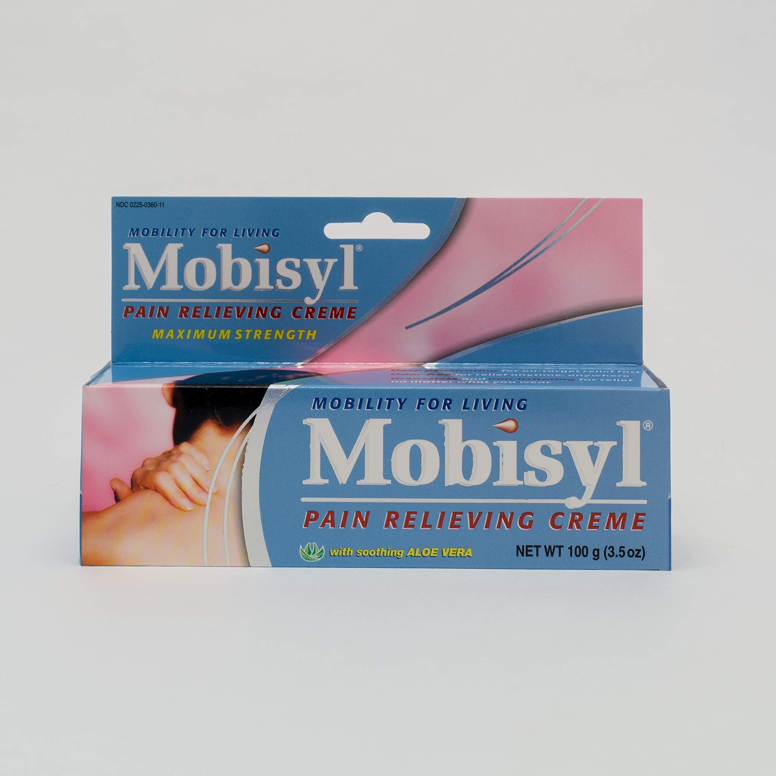 Mobisyl Pain Relieving Creme with Soothing Aloe Vera, 3.5-Ounce Tube MobisylBuy Supplements Australia