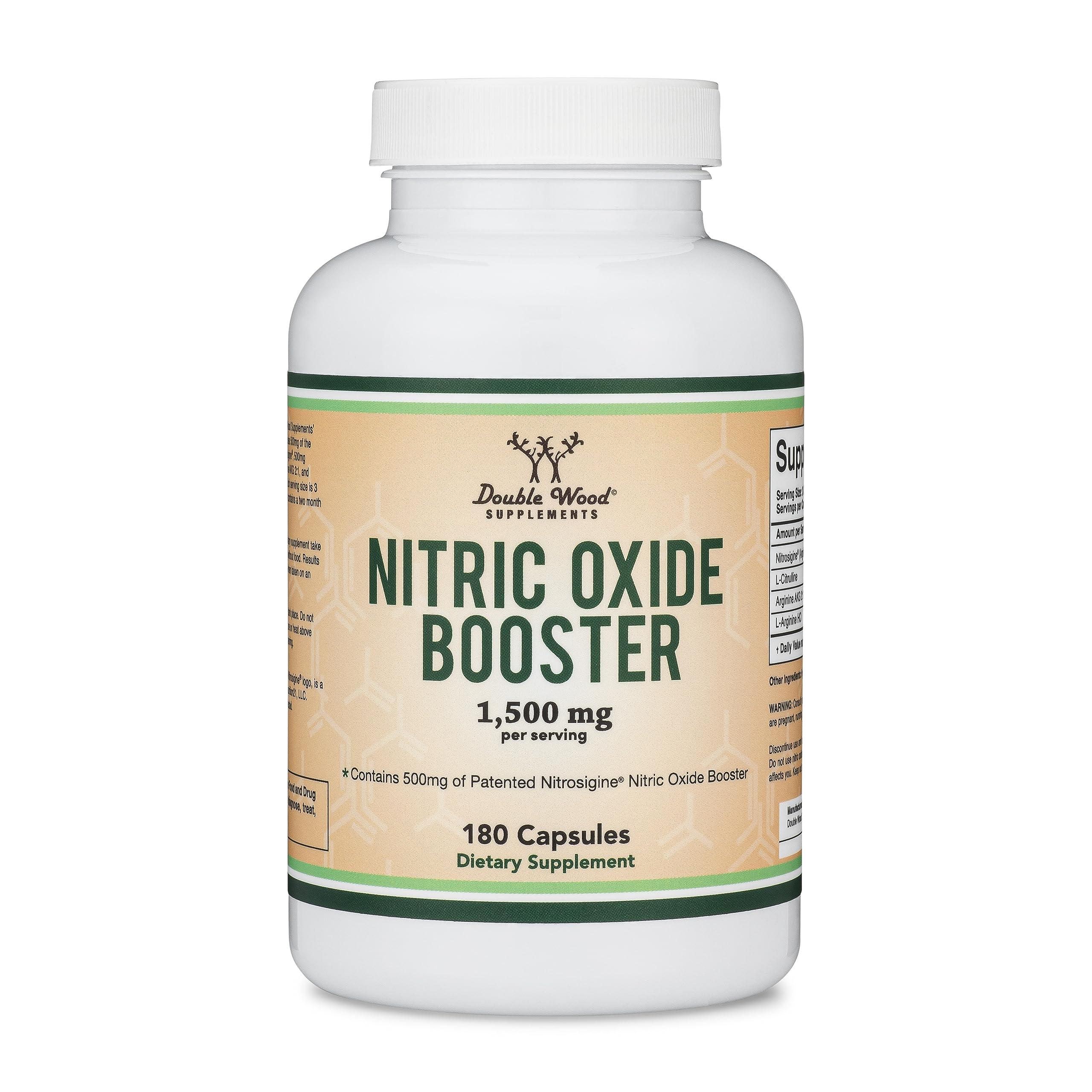 Nitric Oxide Supplement (Stim Free Pre Workout) - Nitric Oxide Booster with Nitrosigine Double Wood SupplementsBuy Supplements Australia