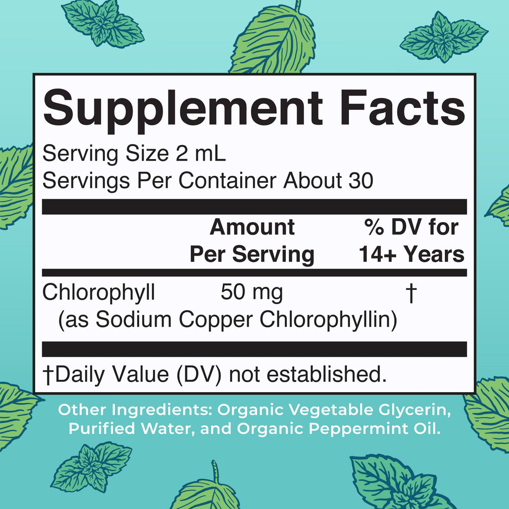 MaryRuth's Chlorophyll Liquid Drops | Clean Label Project Certified® | Vegan | Non-Diluted Liquid Chlorophyll| Mulberry Derived Supplement for Ages 14+ | Non-GMO | Delicious Minty Flavor | 2 Fl Oz MARYRUTH'SBuy Supplements Australia