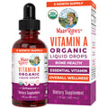 MaryRuth Organics USDA Organic Vitamin A Liquid Drops | 3 Month Supply | Bone Health for Ages 14+ | Essential Vitamin | 750mcg per Serving | Sugar Free | Vegan | Non-GMO | Gluten Free | 1oz MARYRUTH'SBuy Supplements Australia
