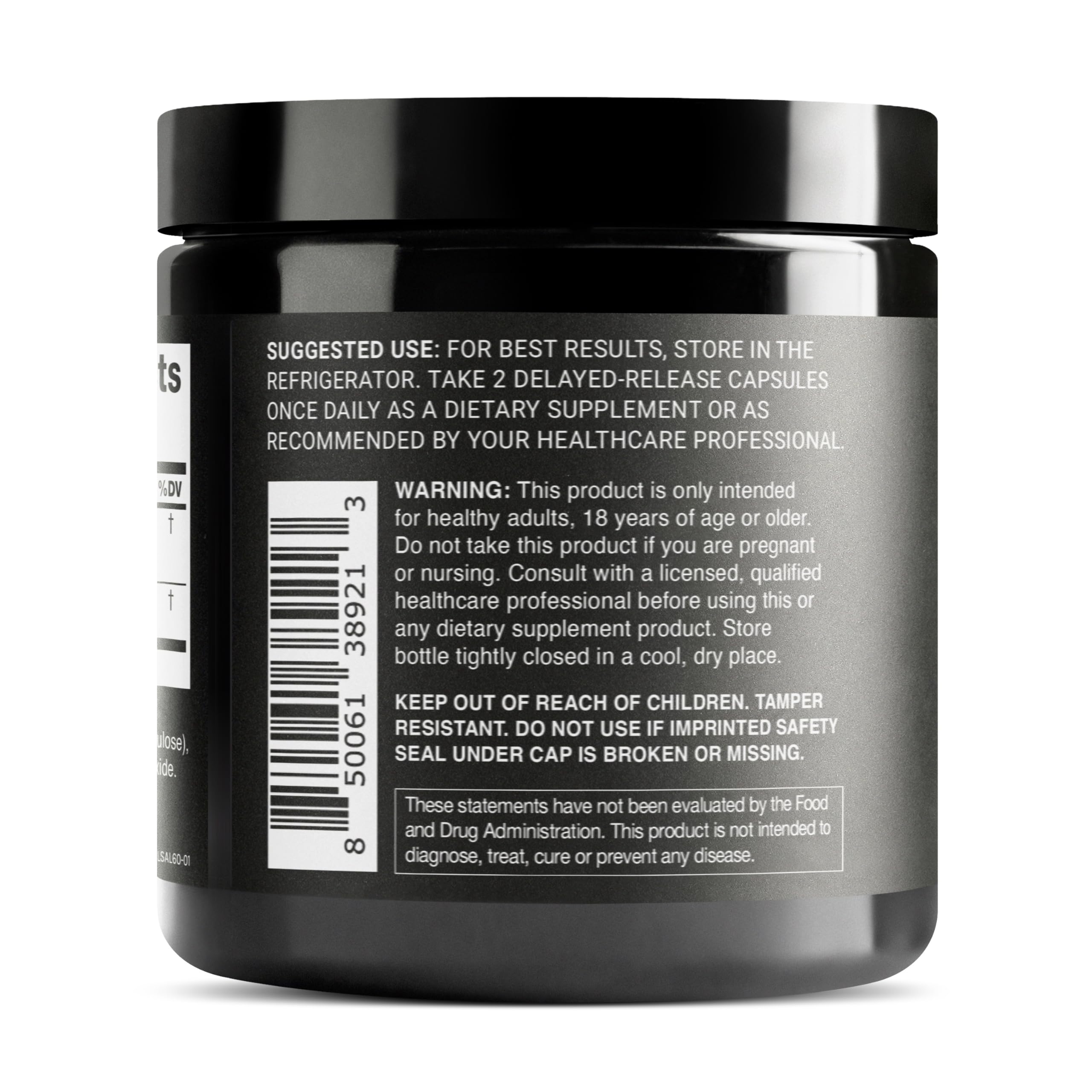 Toniiq 100 Billion CFU Lactobacillus Salivarius Probiotic - Highest Verified CFU Count - Third-Party Lab Tested for Potency - 60 Vegetarian Capsules - 30 Servings - TQ Verified Toniiq buy supplements Au