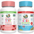 MaryRuth Organics Multivitamin and Probiotic Gummies (Strawberry) for Kids | Clean Label Project Verified® | Vitamins for Gut Health MARYRUTH'S