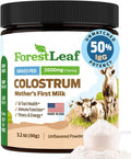 ForestLeaf Colostrum Powder 50% IgG Highest Concentration - Grass Fed Bovine 