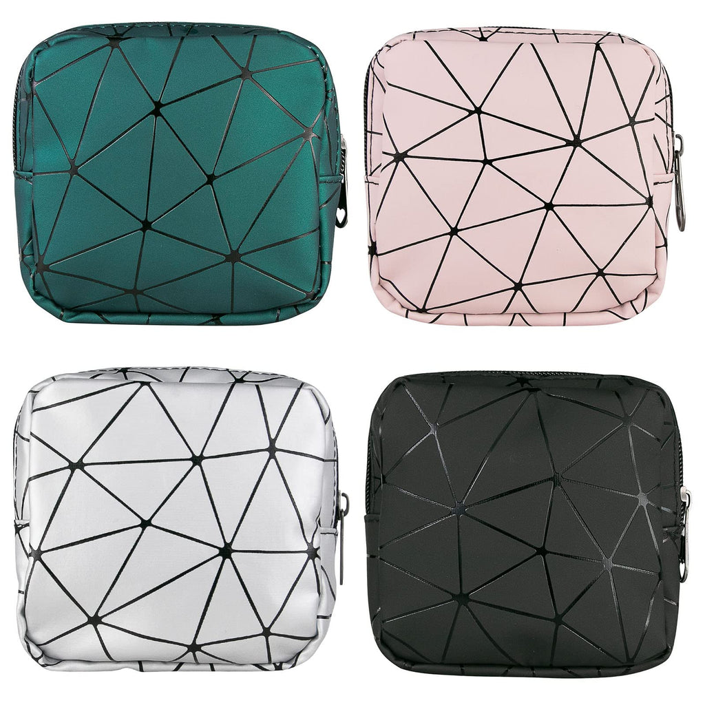 Sanitary Napkin Storage Bags 4PCS Menstrual Cup Pouches Nursing Pad Holder Tampon Bags