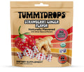 Tummydrops, No Sugar Strawberry Ginger Flavor, Gluten Free & Vegan, 33 Individually Wrapped Organic Ginger Lozenges Made with Organic Monkfruit tummy drops buy supplements Au