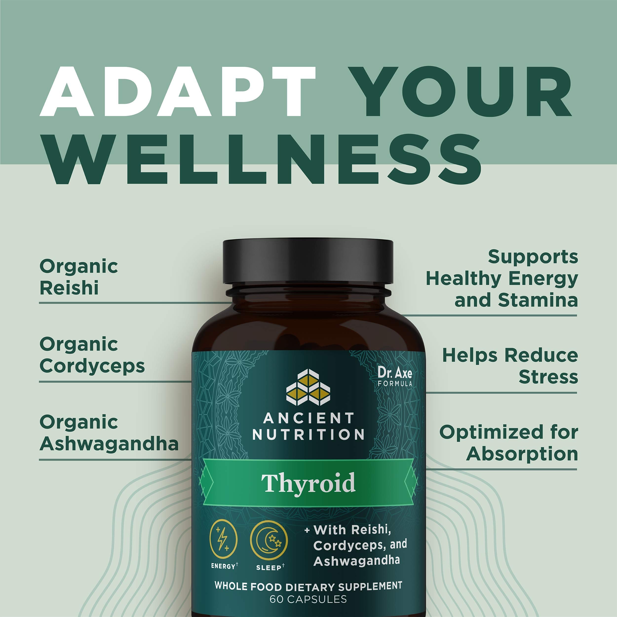 Ancient Nutrition Thyroid Support Supplement with Ashwaghanda, Thyroid Capsules Ancient NutritionBuy Supplements Australia