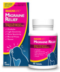 MagniLife Migraine Relief, Non-Habit Forming, 90 Homeopathic Tablets, Migraine Medicine for Light & Sound Sensitivity, Nausea, Blurred Vision & Pressure, Quick-Dissolve Headache Pain Relief MagniLifeBuy Supplements Australia