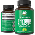 Raw Desiccated Thyroid Supplement. Grass Fed New Zealand Beef Neck & Thyroid Gland Capsules for Women and Men. Ancestral Living Ethically Sourced Bovine Supplements for Energy and Metabolism Support Peak PerformanceBuy Supplements Australia