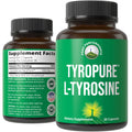 TyroPure L Tyrosine Supplement. More Bioavailable, Cleaner Version of L-Tyrosine. Vegan, Naturally Fermented 500mg Capsules for Mental Clarity, Dopamine. Mood Support for Women and Men Peak PerformanceBuy Supplements Australia