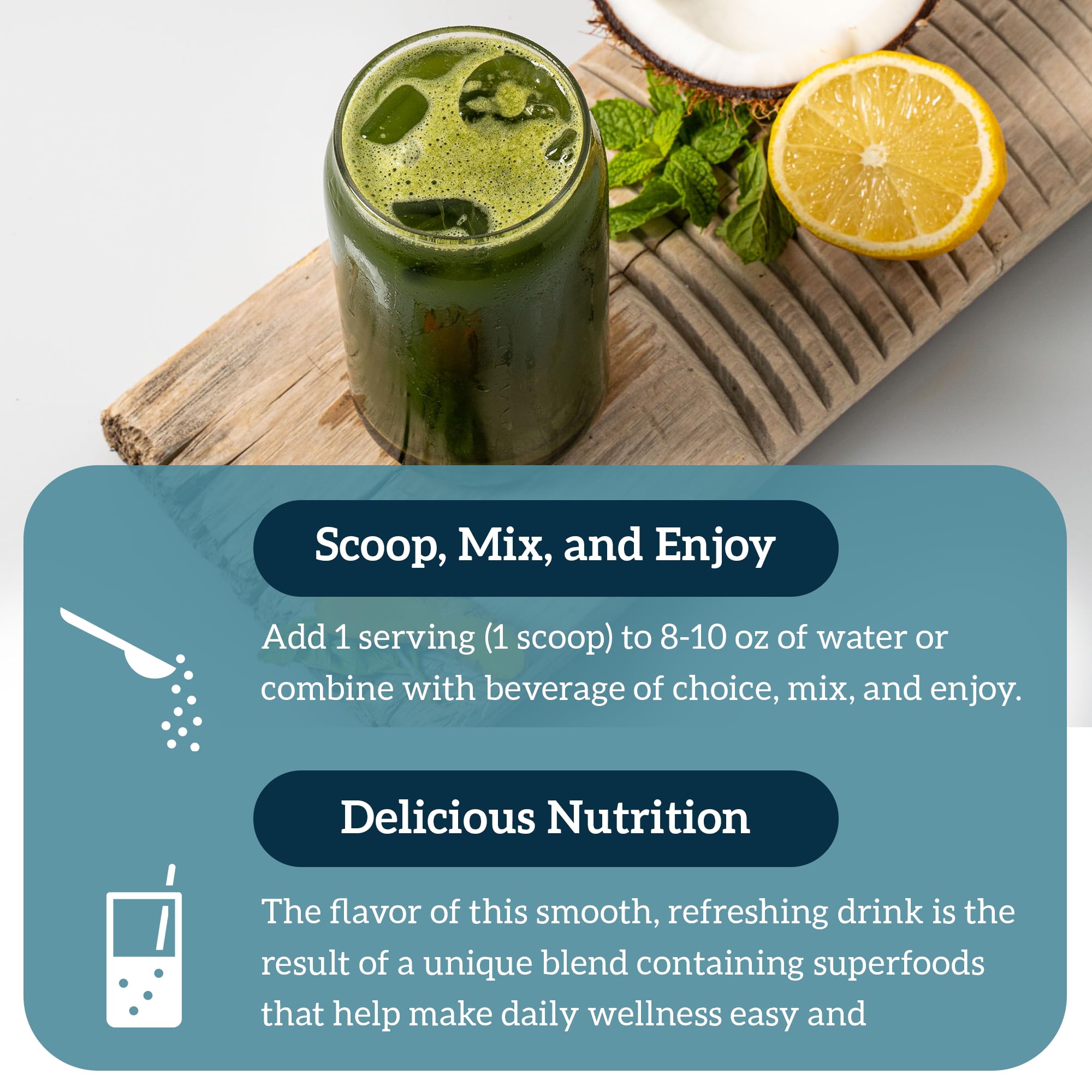 Organifi Green Juice - Powder Supplement with Organic Spirulina, Ashwagandha OrganifiBuy Supplements Australia