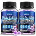 Sugar Free Multivitamin Gummies for Men 50 Plus - Methylated Multivitamin with Omega-3, CoQ10, Elderberry & Turmeric VeyttisyBuy Supplements Australia