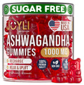 Ashwagandha Gummies for Women & Men - Natural Calm Gummies with Ashwagandha Root Extract Vitamin C Zinc - Ashwagandha Herbal Supplement for Sleep Stress Balance - 60 Vegan Sugar Free Chews JOYLI NutritionBuy Supplements Australia
