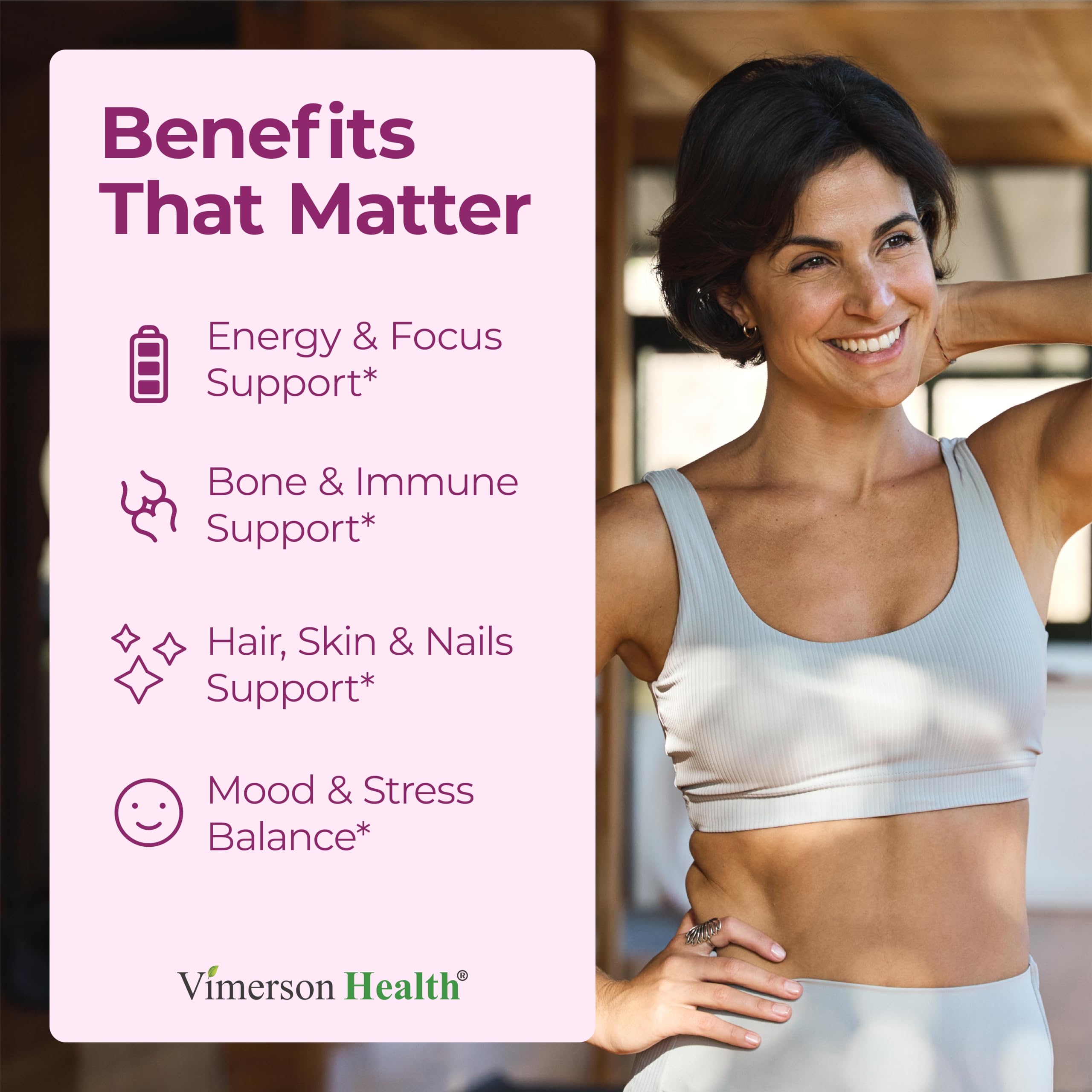 Multivitamin for Women with Bioavailable Vitamins, Minerals, Vitamin D, B12, C, A & Zinc for Energy, Focus and Immune Health – Premium Womens Multivitamins & Multiminerals – 60 Liquid Caps Vimerson HealthBuy Supplements Australia