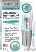 REVIVOL-XR Advanced Hemorrhoid Treatment. 5% Lidocaine + Shrinks + Protects Skin + Aloe + Witch Hazel + Botanicals, External & Internal Use. Most Complete OTC Ointment + Fissure Cream. Made in USA. REVIVOL-XRBuy Supplements Australia