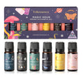 Folkulture Essential Oil Set for Diffuser, Set of 6, Aromatherapy Diffuser Oil Scents for Home