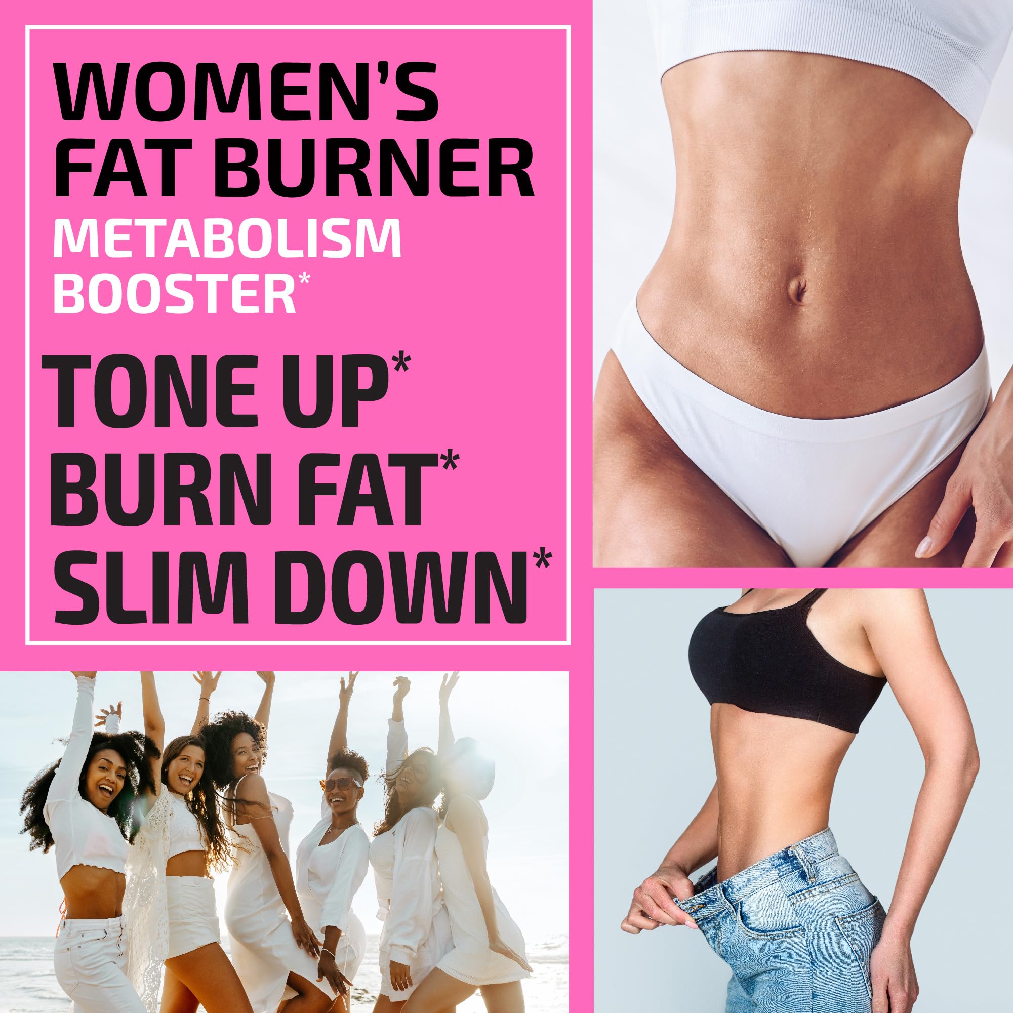 Weight Management Pills for Women | Bloating Relief, Targeted Belly Toning & Appetite Nobi NutritionBuy Supplements Australia