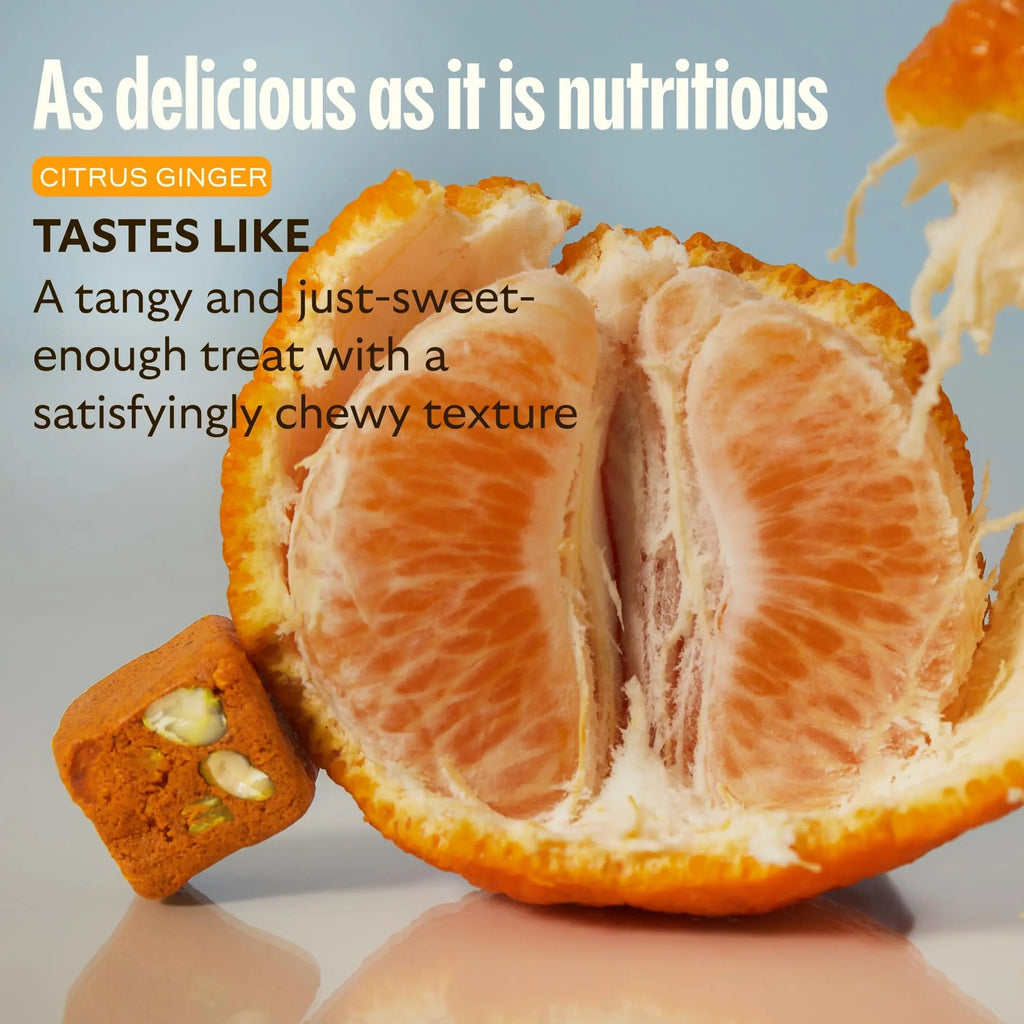 GEM Daily Bite for Women & Men, with 20+ Vitamins, Minerals & Superfoods Like Zinc, Vitamin D, B-Complex, K, Turmeric, Fiber & Prebiotics GEM