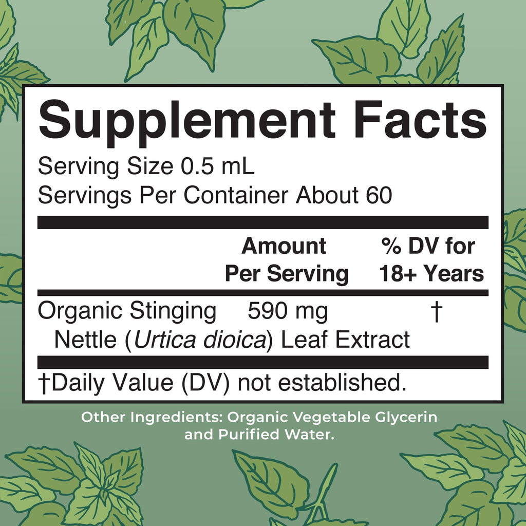 MaryRuth Organics Stinging Nettle Leaf Extract | Detox Supplement Herbal Drops | USDA Organic | Vegan | Non-GMO | Gluten Free | 1 Fluid Oz MARYRUTH'SBuy Supplements Australia