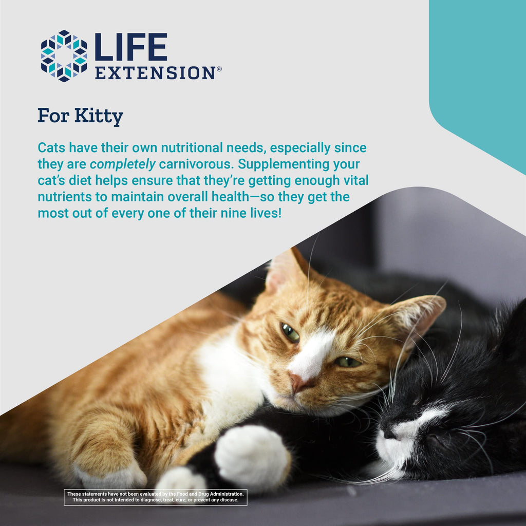 Life Extension Cat Mix – For Heart, Kidney & Pancreatic Function + Gut Health Life ExtensionBuy Supplements Australia