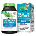 Zenwise Health Digestive Enzymes with Bromelain & Papaya - Multi Enzymes Digestion Supplement with Probiotics & Prebiotics for Gut Health, Gas & Bloating Relief - Men & Women - 60 Vegetarian Capsules Zenwise HealthBuy Supplements Australia