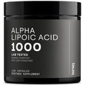 Toniiq 1000mg Ultra High Strength Alpha Lipoic Acid Capsules - Highly Purified 99%+ USP Standard - 120 Capsules ALA Supplement Toniiq buy supplements Au