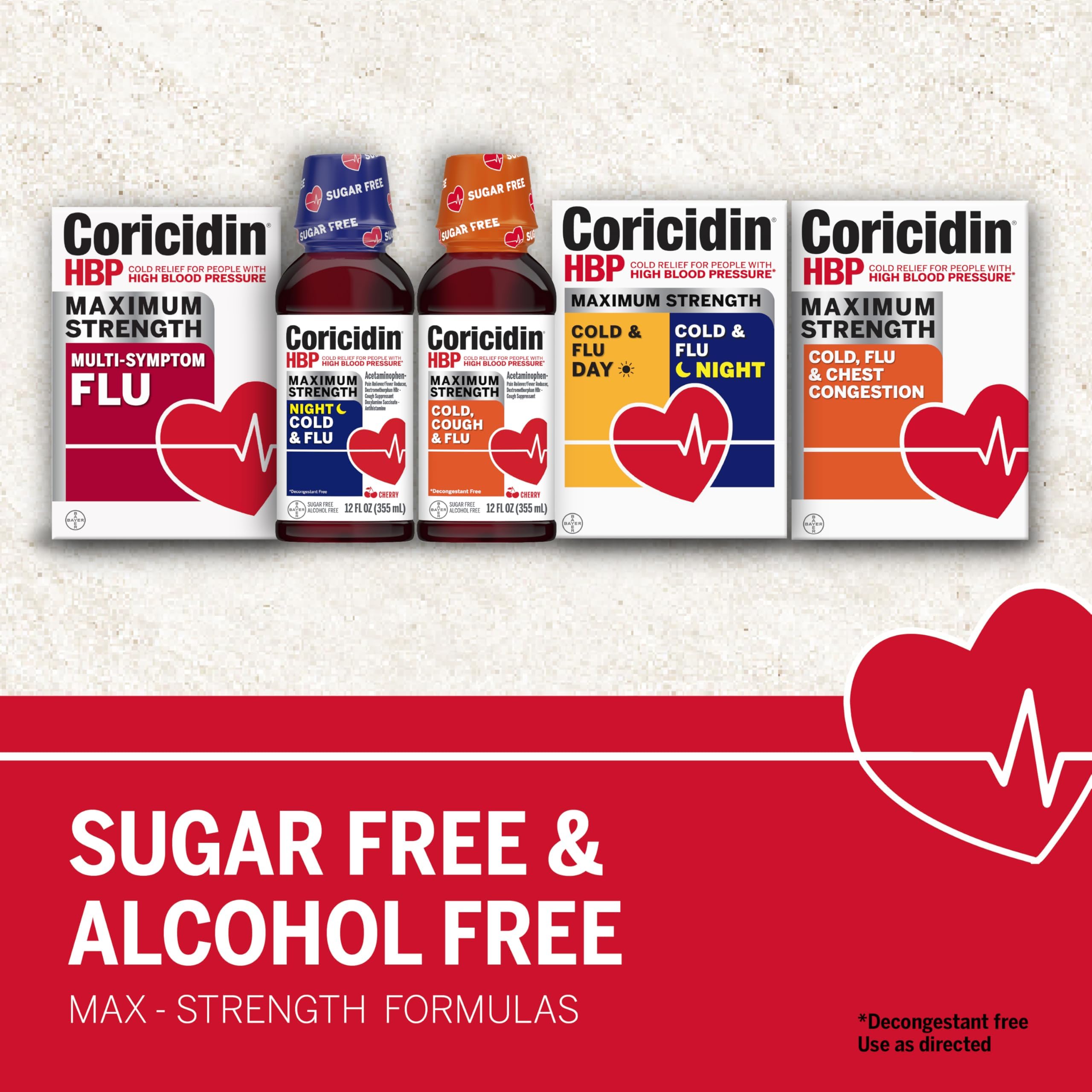 Coricidin HBP Decongestant-Free Cough and Cold Medicine - Specially Designed Relief for High Blood Pressure, Cough, Runny Nose, Sneezing and Cold Symptoms (16 Count) Coricidin HBP buy supplements Au