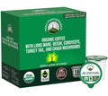 Organic Mushroom Coffee Pods with Lion's Mane, Reishi, Cordyceps, Turkey Tail, and Chaga Mushrooms. High Altitude, Low Acid, Smooth Tasting, Fair Trade, Instant Nootropic Coffee (Medium Roast Ground) Peak PerformanceBuy Supplements Australia