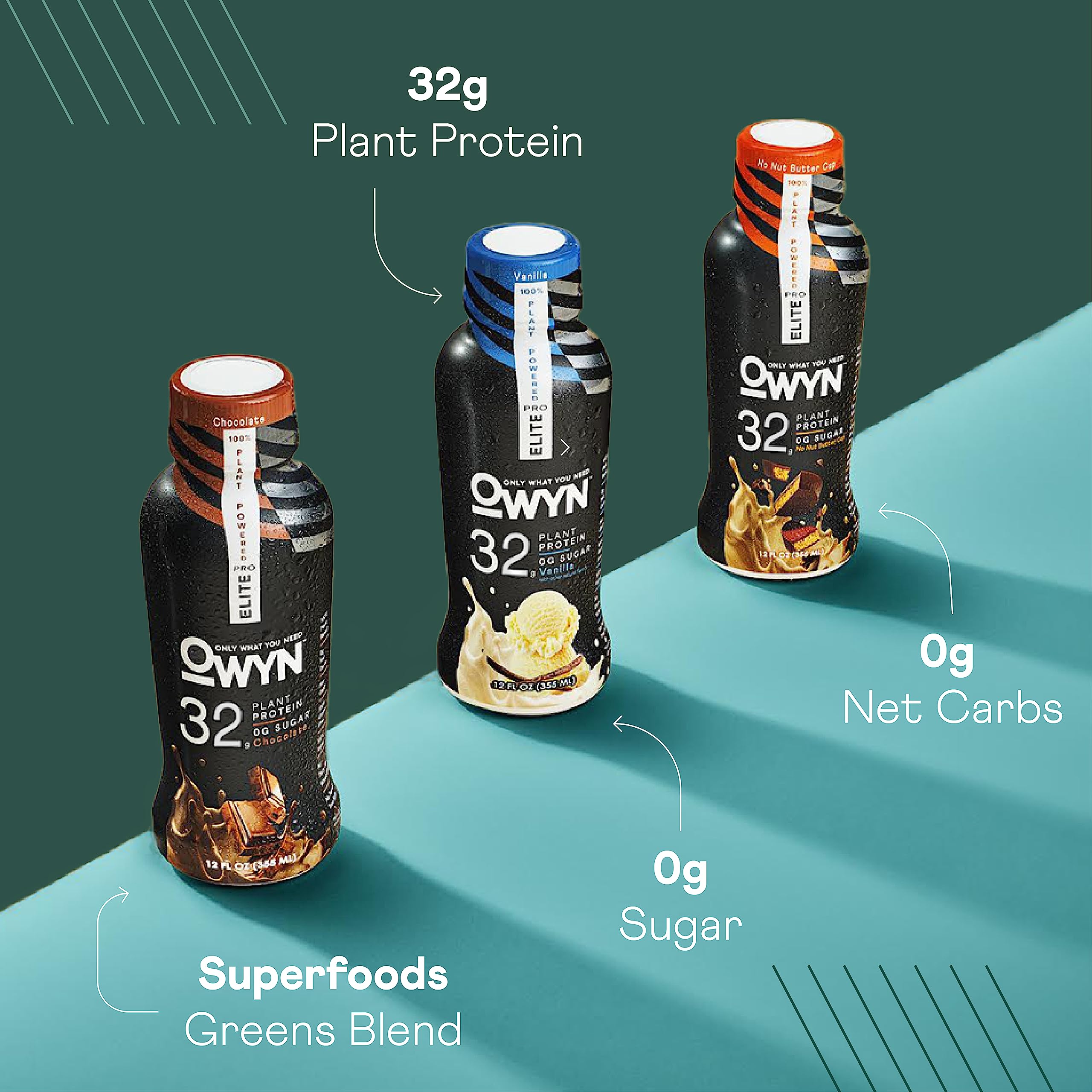 OWYN Only What You Need Pro Elite Vegan High Protein Keto Shake, 32g Protein, 9 Amino OWYN Only What You NeedBuy Supplements Australia