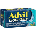 Advil Liqui-Gels Pain Reliever and Fever Reducer, Pain Medicine for Adults with Ibuprofen 200mg for Headache, Backache, Menstrual Pain and Joint Pain Relief - 160 Liquid Filled Capsules AdvilBuy Supplements Australia