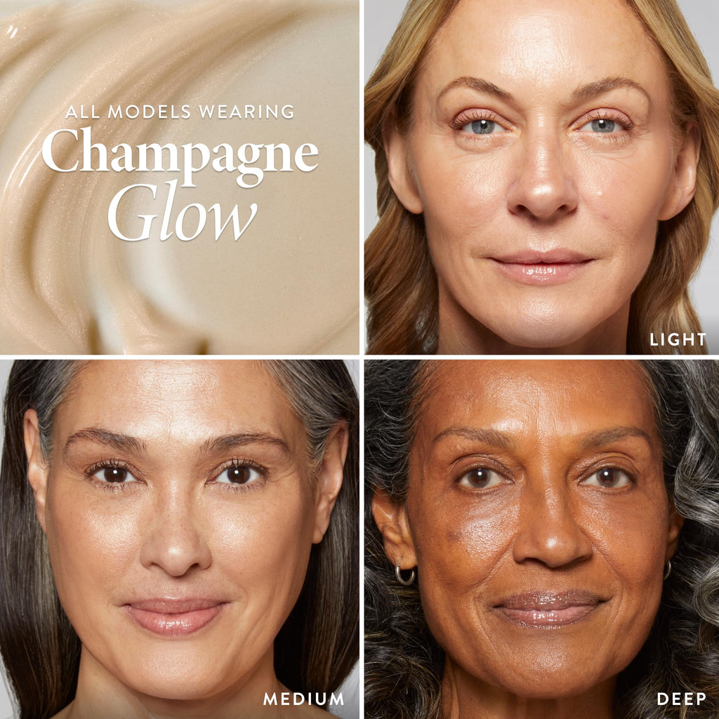 LAURA GELLER NEW YORK Spackle Primer - Champagne Glow - Super-Size 2 Fl Oz - Hyaluronic Acid Makeup Primer for Mature Skin LAURA GELLER NEW YORK buy supplements Au