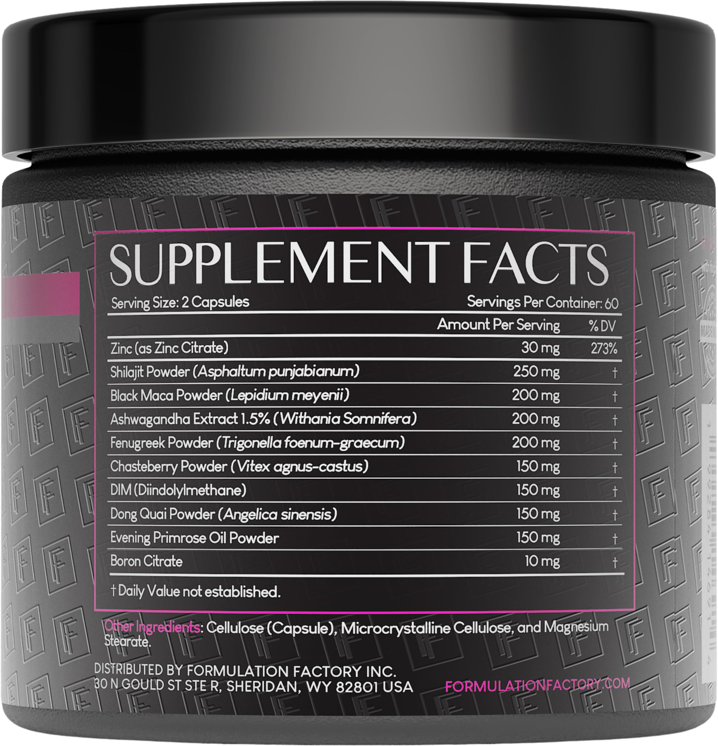 Formulation Factory She's Obsessed: 10-in-1 Hormone Balance Maximizer with Shilajit, Maca, Ashwagandha, DIM, Dong Quai, Zinc & More for Vitality & Balance – 120 Capsules 2 Months Formulation FactoryBuy Supplements Australia