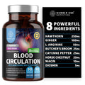Number One Nutrition Premium Blood Circulation Supplement for Women and Men [8 Powerful Herbs & Vitamins] All Natural Blood Flow Supplement with Hawthorn, Butchers Broom and Cayenne Pepper, 90 Caps Number One NutritionBuy Supplements Australia