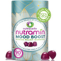 NUTRAMIN Mood Boost Multivitamin Gummy - Delicious & Yummy Anti-Stress Magnesium Ashwagandha Gummies + B Complex Vitamins for Focus and Calm Nutracelle