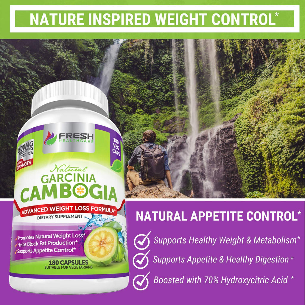 Fresh Healthcare 100% Pure Garcinia Cambogia Extract - All Natural Appetite Suppressant FRESH HEALTHCAREBuy Supplements Australia