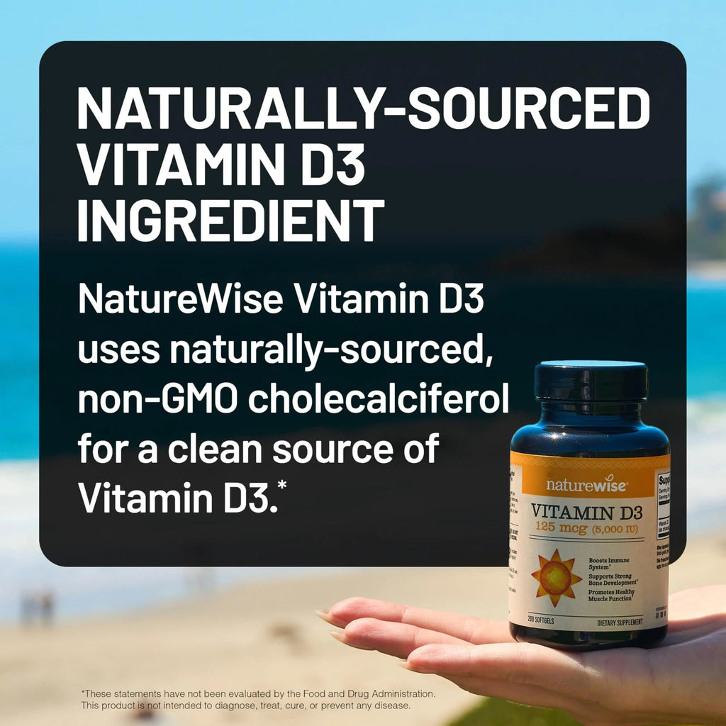 NatureWise [1 Multivitamin for Women Stress Support & Natural Minerals - 60 Capsules[30-Day Supply] + [1] Vitamin D3 5000iu + Organic Olive Oil - 30 Mini Softgels[30-Day Supply] NatureWiseBuy Supplements Australia