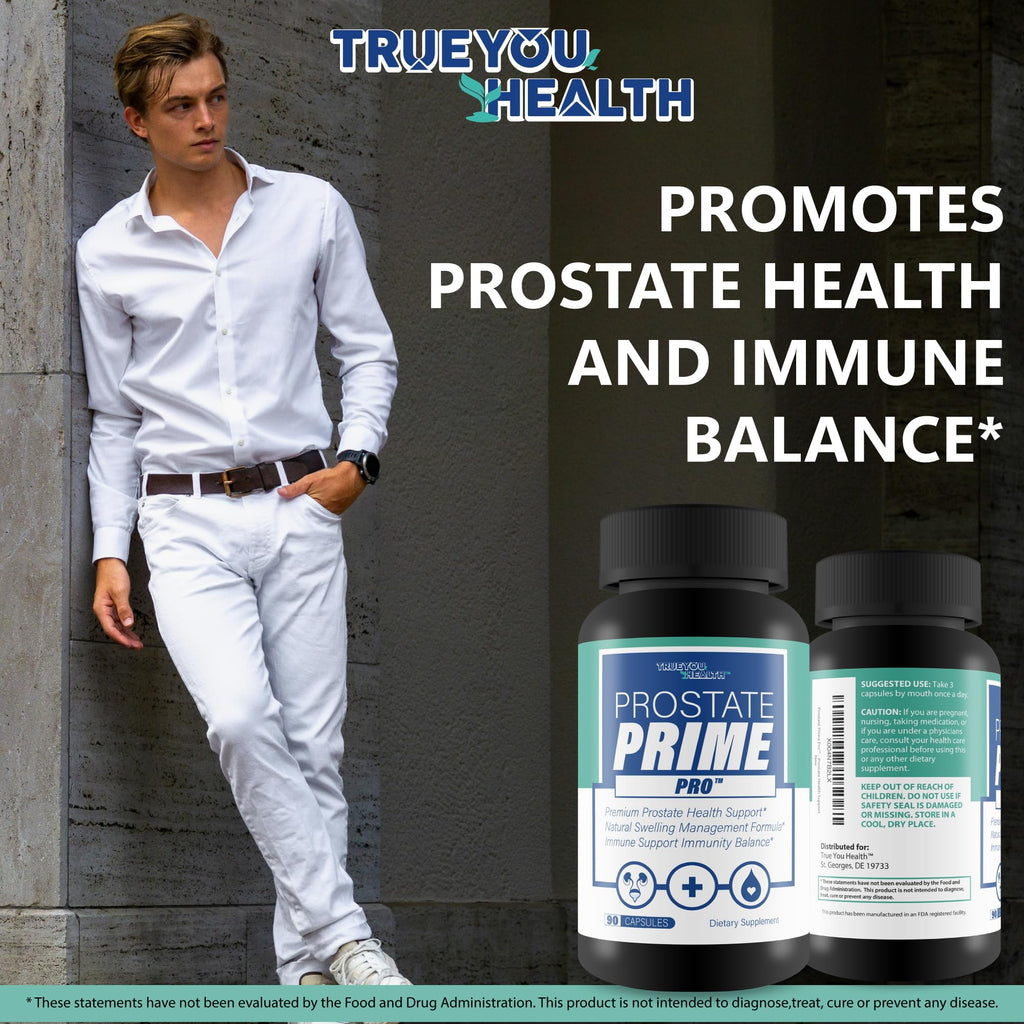 Prostate Prime Pro - Improved Formula - Our Best Prostate Support Supplement For Men’s Health - Natural Prostatitis Prostate Health - Natural Prostate Remedies - Men Prostate Vitamin Prostaprime Pills True You HealthBuy Supplements Australia