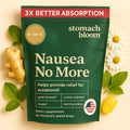 Stomach Bloom Fast-Acting Ginger for Nausea Relief | Herbal Relief for Pregnancy Nausea and Morning & Motion Sickness | Ginger, Lemon, Spearmint & B6. 28 Individually Sealed Drops. Stomach Bloom buy supplements Au