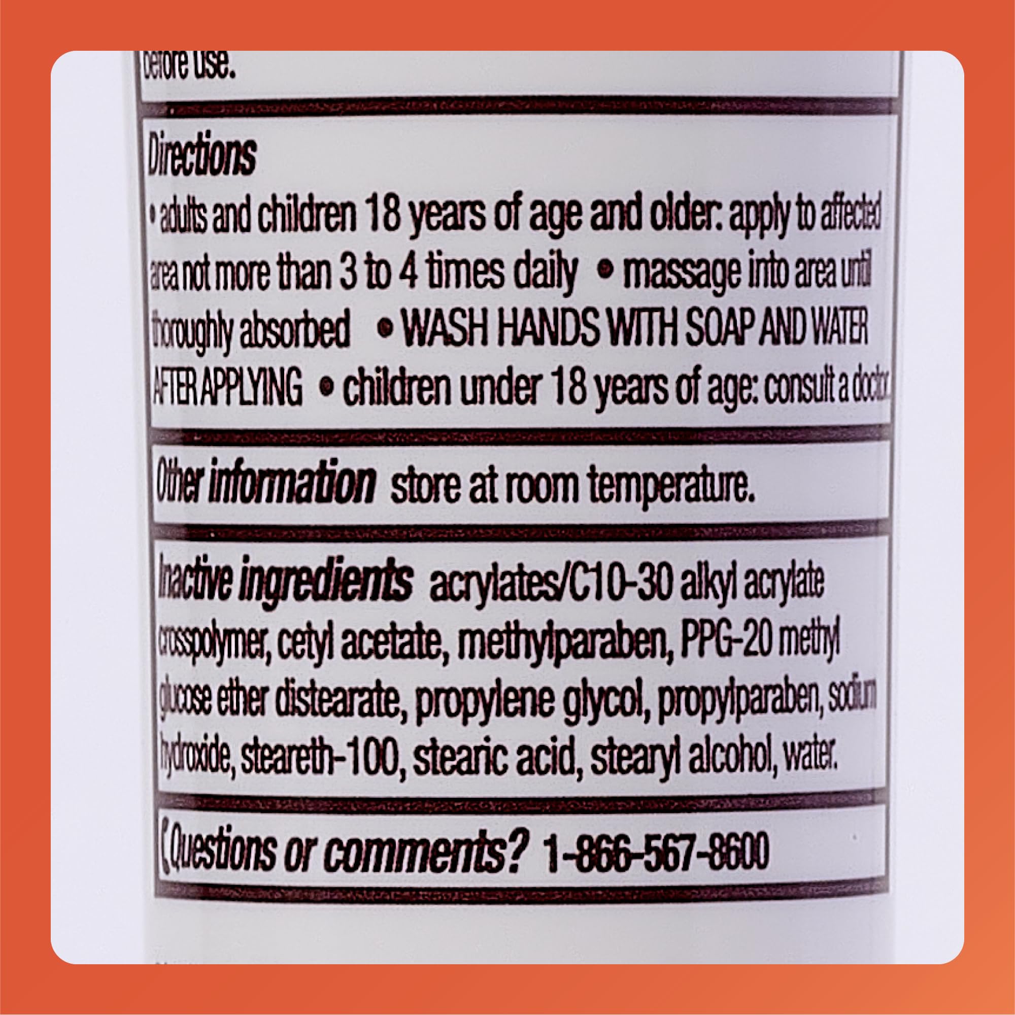 Rugby Capsaicin 0.025% Cream for Penetrating Pain Relief - 2.1 Oz (60g) (6 Pack) RUGBY LABORATORIESBuy Supplements Australia