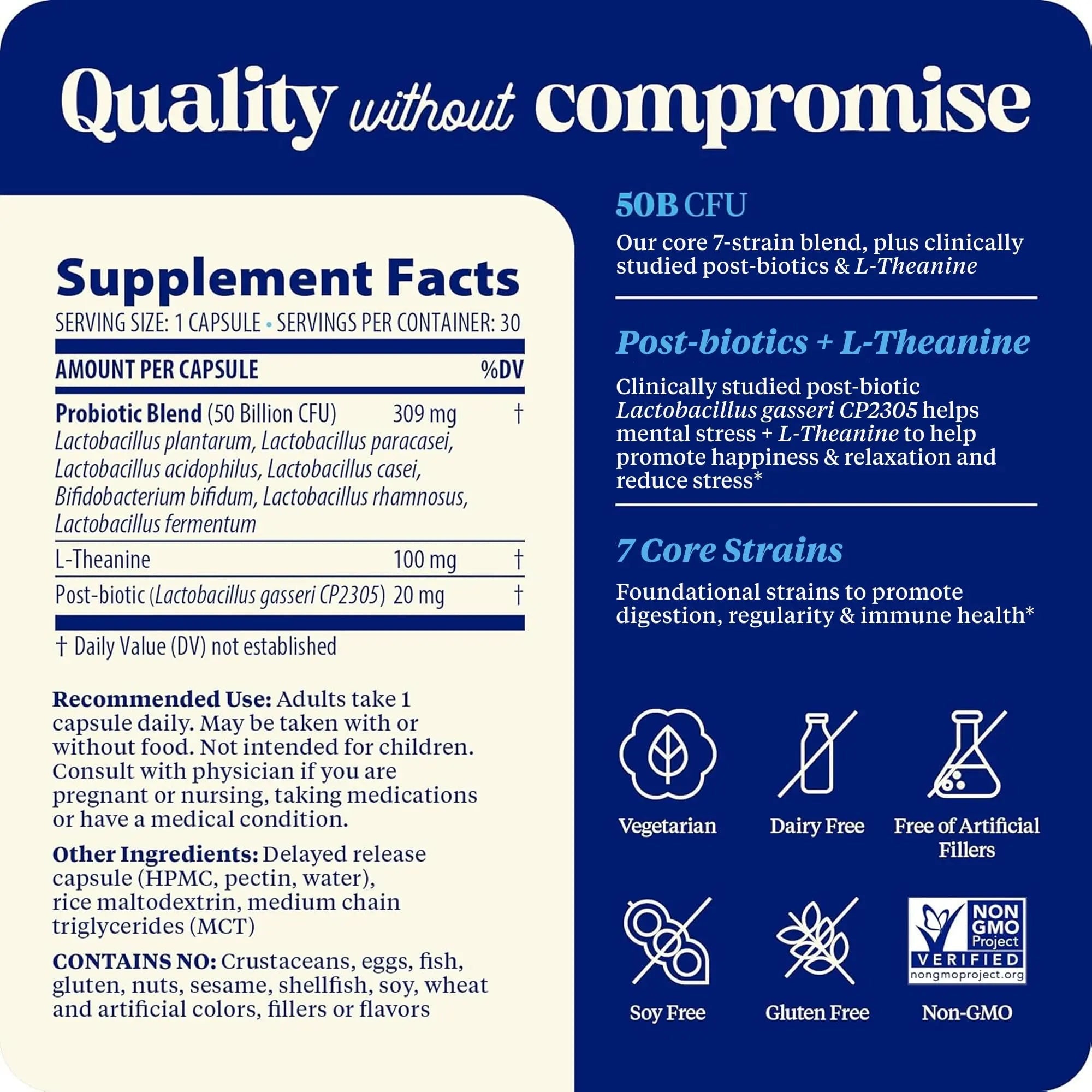 Enzymedica SubCulture Probiotics for Mood, Stress, & Sleep, 50 Billion CFU, Promotes Relaxation, Immune + Digestive Health & Regularity, 30 Count EnzymedicaBuy Supplements Australia