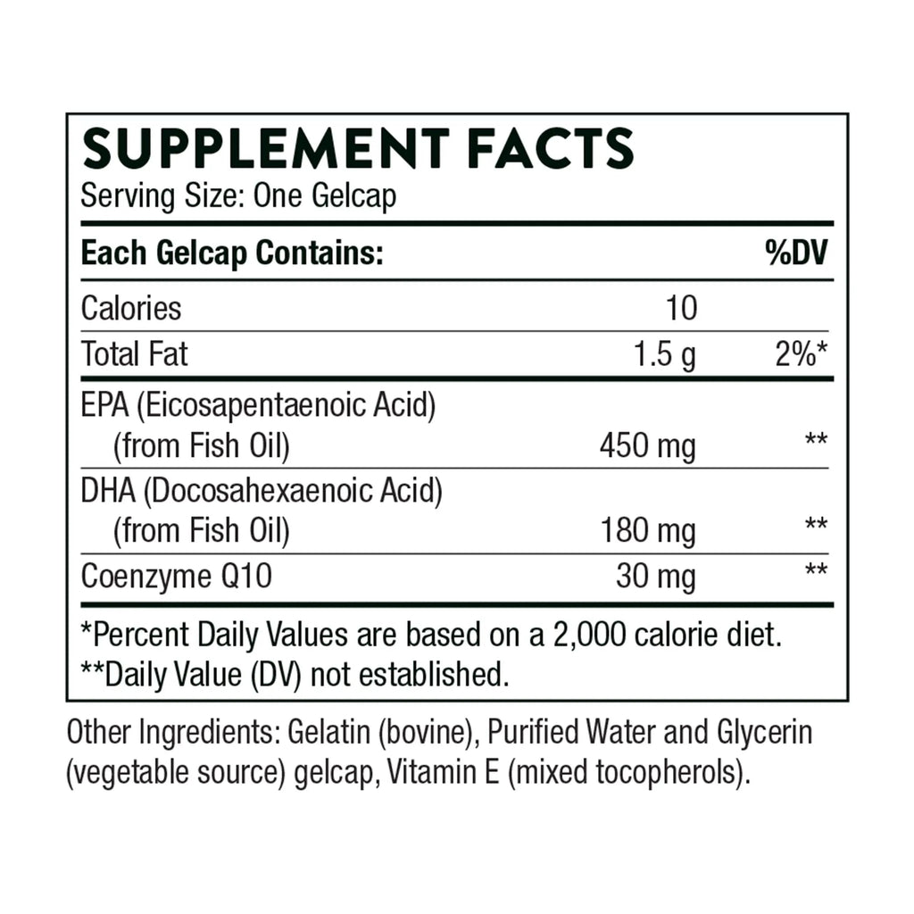 THORNE - Daily Nutrients Bundle - Multivitamin Elite and Omega-3 with CoQ10-30 to 90 Servings THORNE