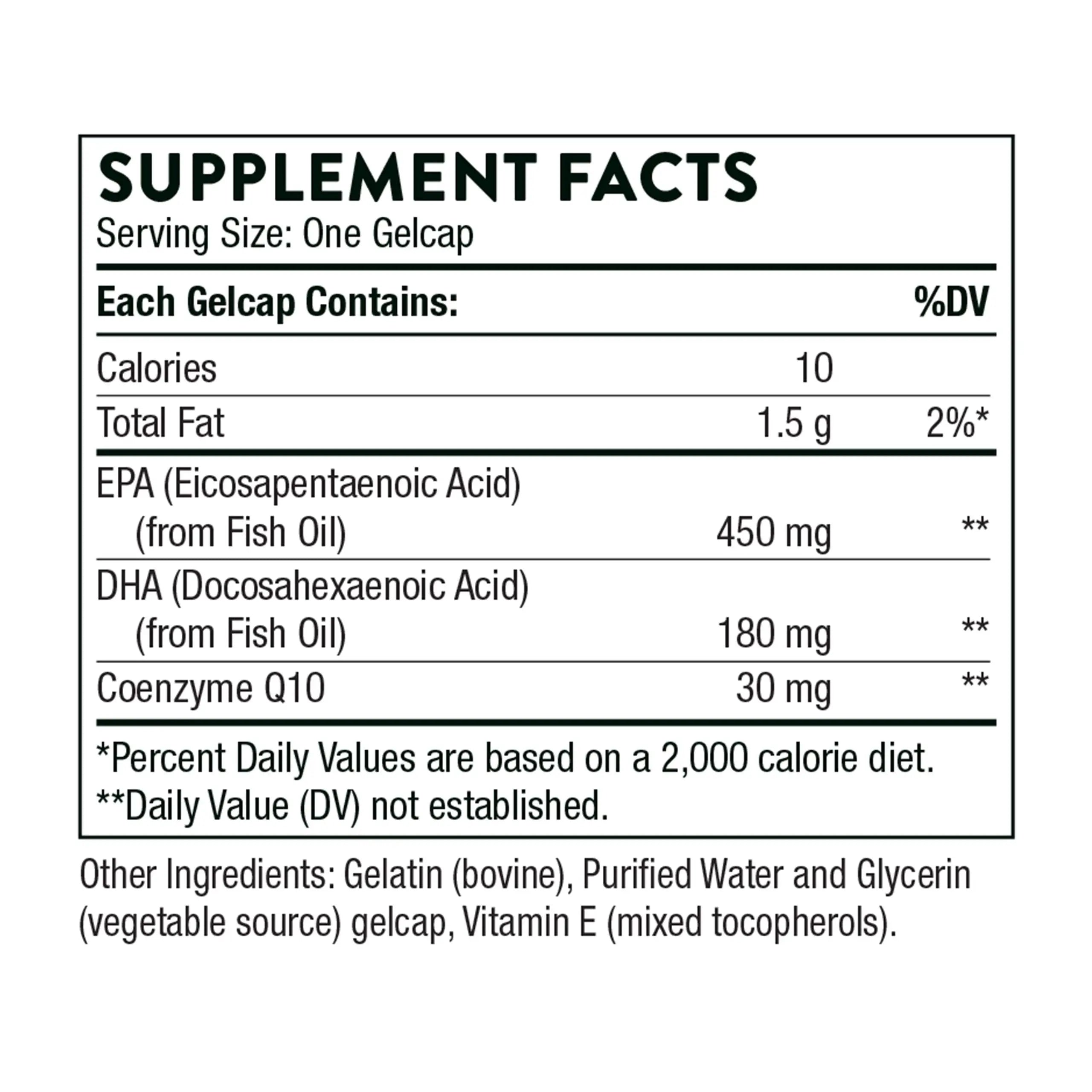 THORNE - Daily Nutrients Bundle - Multivitamin Elite and Omega-3 with CoQ10-30 to 90 Servings THORNE