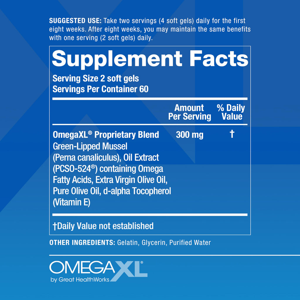 OmegaXL Powerful Joint and Muscle Support Supplement 60 Count (2 Pack) & Probiotic XL - PreforPro, DE111, Shelf Stable - Promote Healthy Gut Flora Growth (30 Veggie caps) OmegaXLBuy Supplements Australia